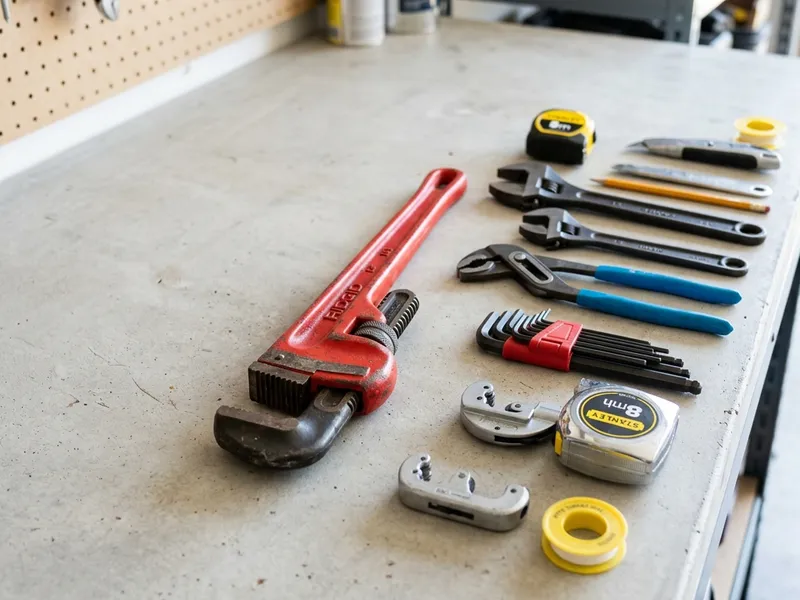 Professional plumbers in Roopville, GA equipped with top-tier tools for residential and commercial plumbing services.